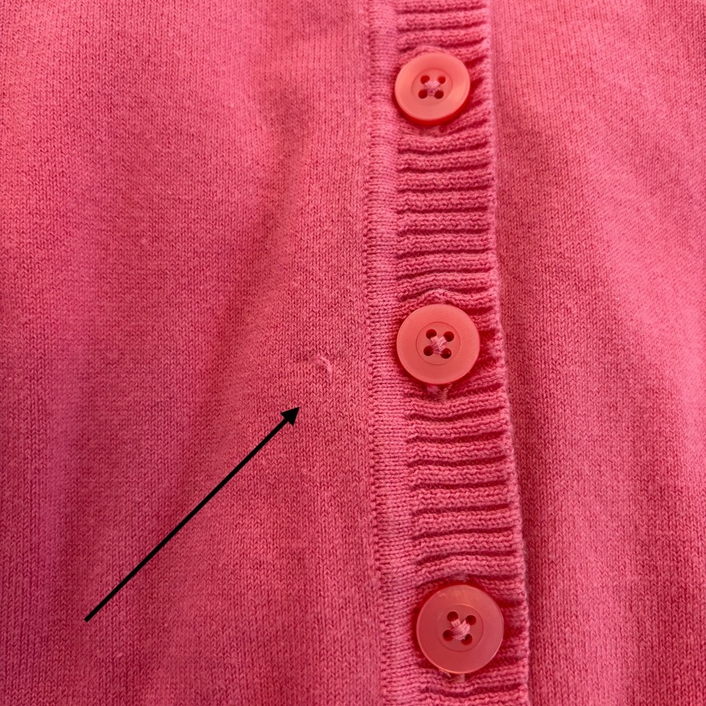 D&Co Short Sleeve Cardigan Bundle in Red, Blue, and Pink Sizes M/L Fall Layering - Picture 7 of 8